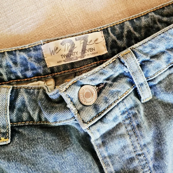 Free People Multicolor Patchwork Flare Jeans - Picture 10 of 13